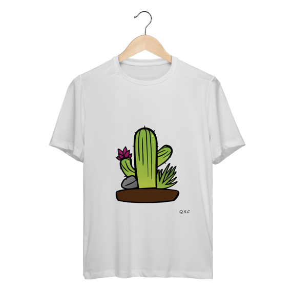 Camiseta Sport Dry UV Cacto do Quintal