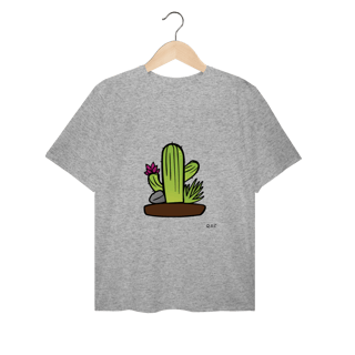 Nome do produto T-shirt Plus Size Cacto do Quintal
