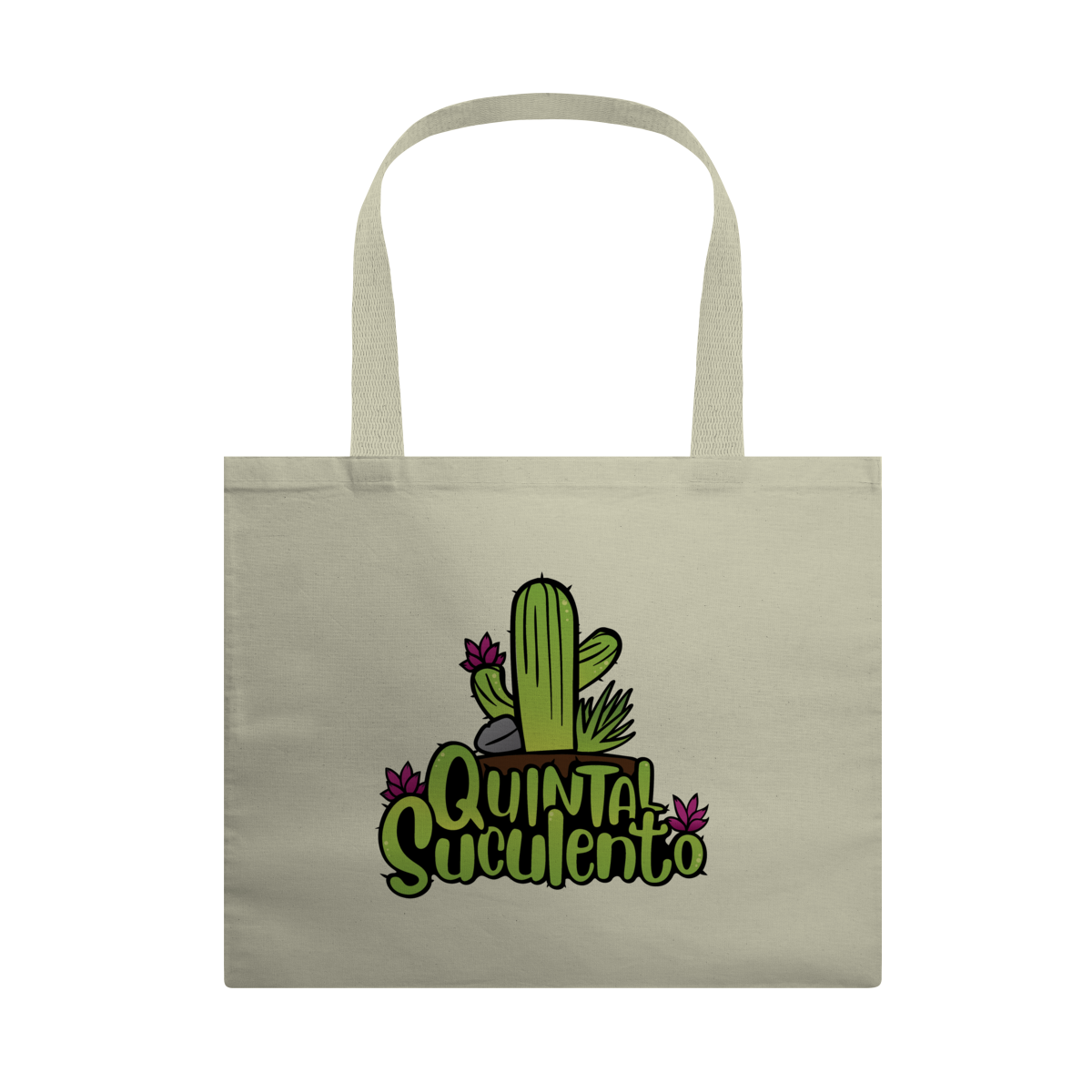 Nome do produto: Ecobag Quintal Suculento