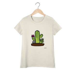 Nome do produto Camiseta Baby Long Cacto do Quintal