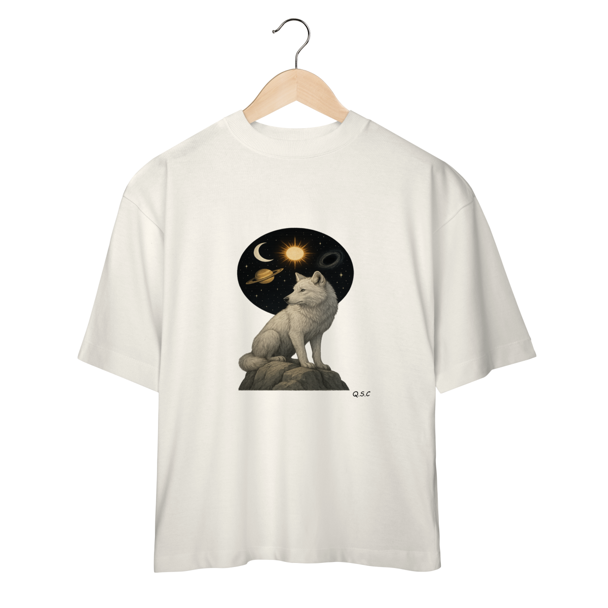 Nome do produto: Camiseta Oversized Guardião Ancestral