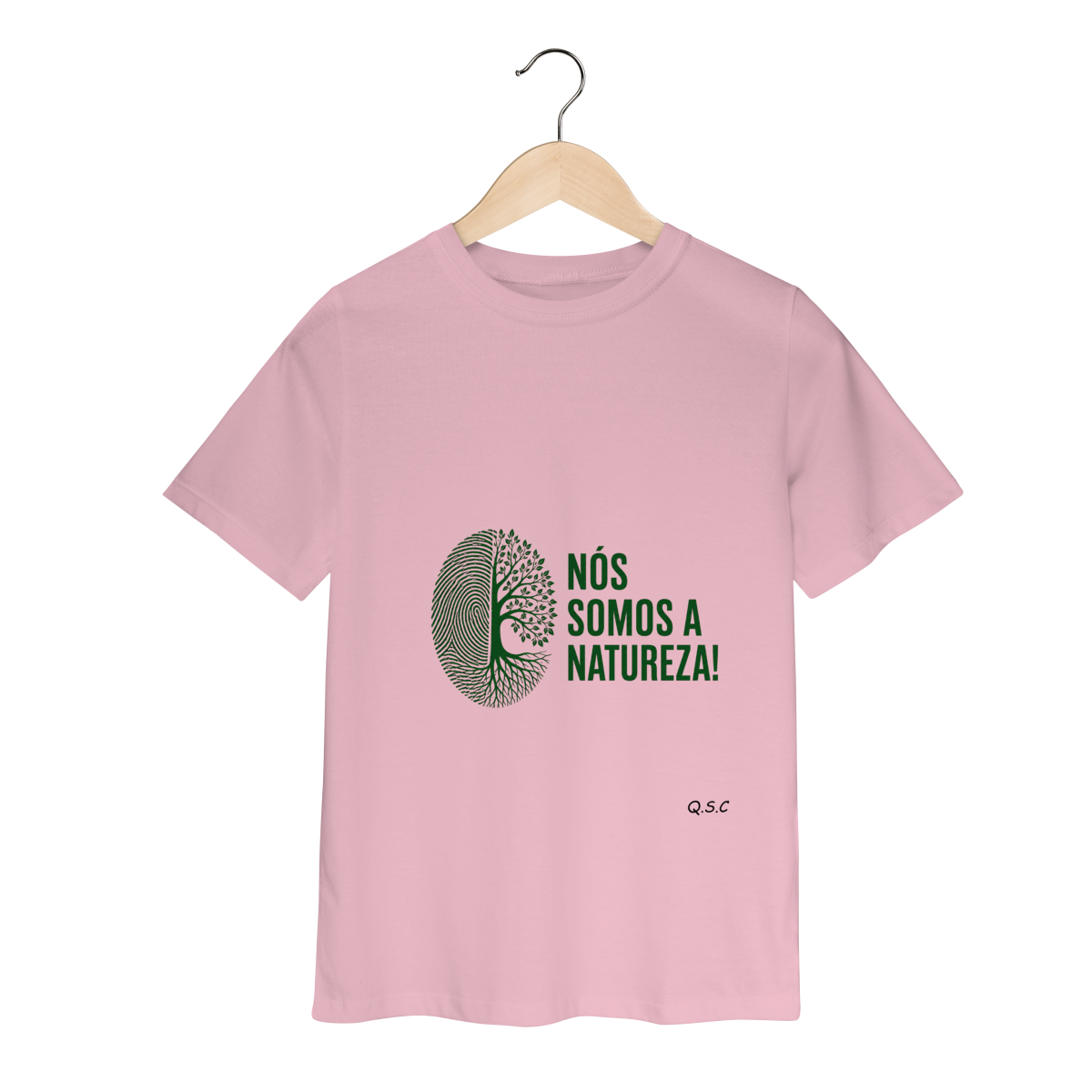 Nome do produto: T-shirt Classic Infantil Nós Somos a Natureza