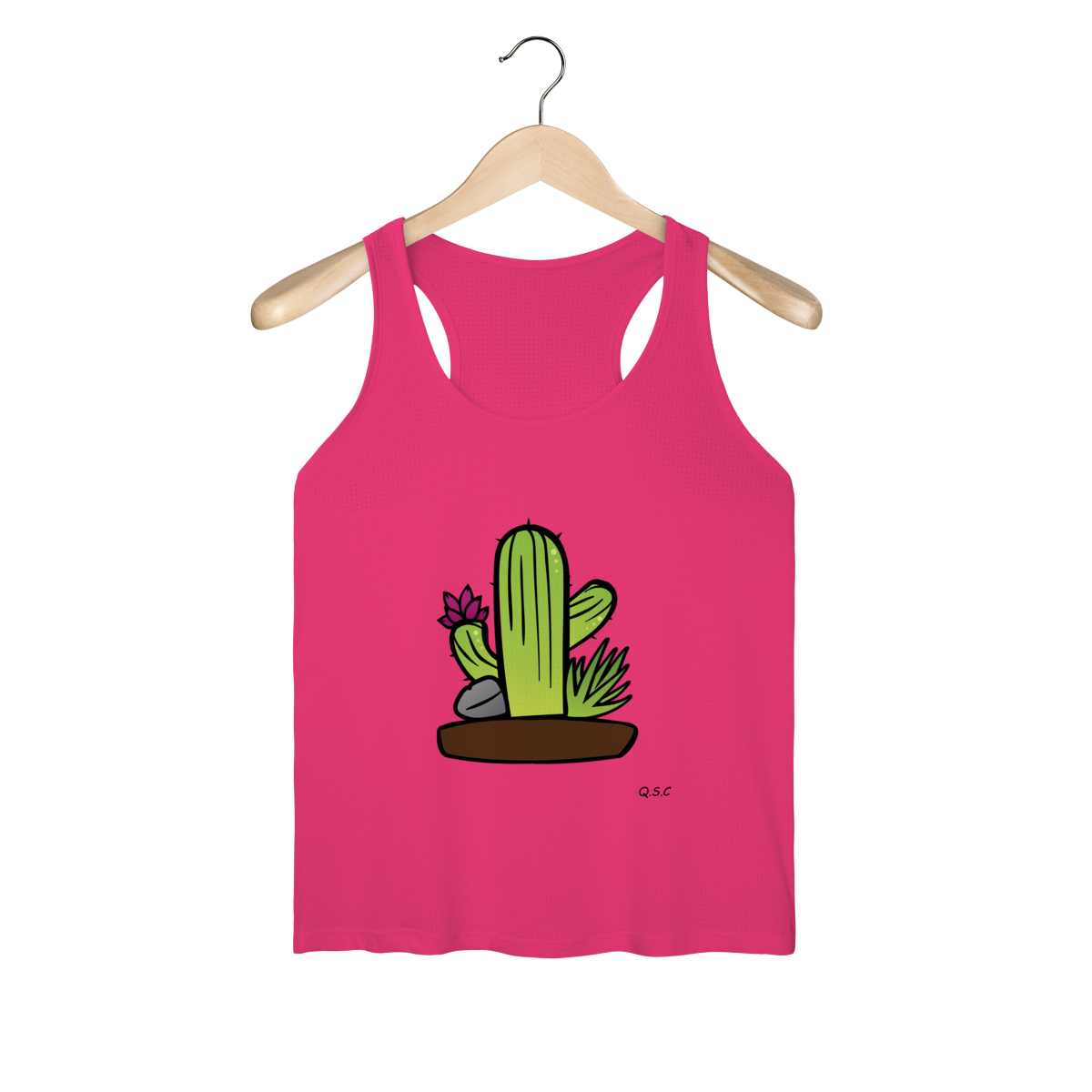 Nome do produto: Regata Feminina Dry UV Cacto do Quintal