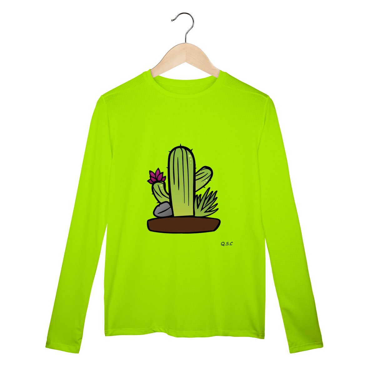 Nome do produto: Camisa Manga Longa Sport Dry UV Cacto do Quintal