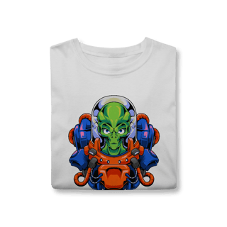 Nome do produto Camiseta Vim em paz - UFO Collection