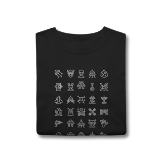 Nome do produto Camiseta UAP Icons - UFO Collection
