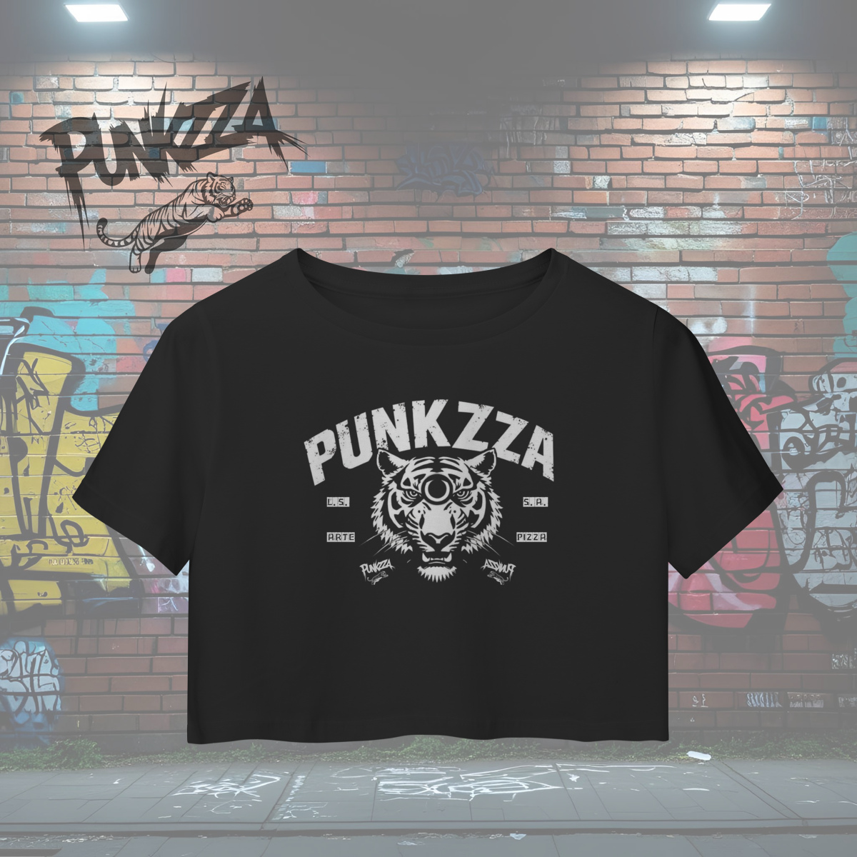 Nome do produto: Cropped Tiger Crew Punkzza