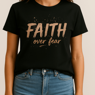 CAMISETA FAITH OVER FEAR