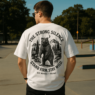 CAMISETA  THE STRONG SILENCE