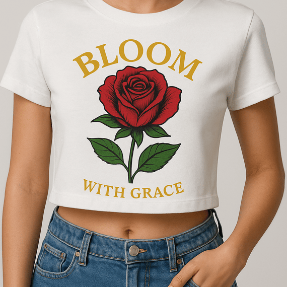 CROPPED BLOOM WITH GRACE