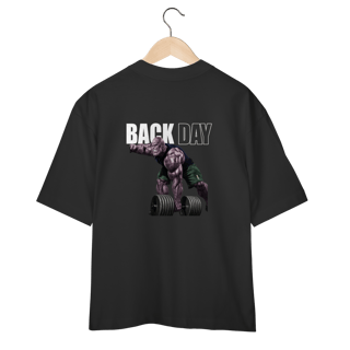 Camiseta Oversized Thanos Back Day