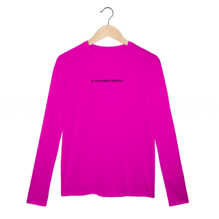 Nome do produto Camisa Manga Longa Dry UV A Cura Está Dentro