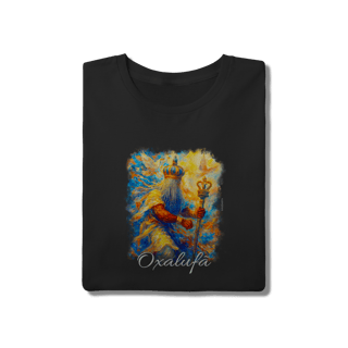 Nome do produtoCamiseta de Oxalufã - Estampa Exclusiva