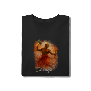 Nome do produtoCamiseta de Xangô - Estampa Exclusiva