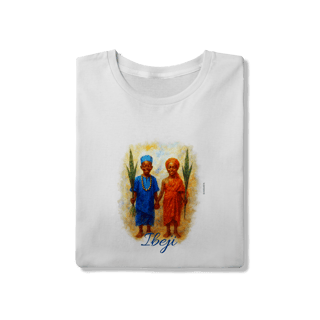 Nome do produtoCamiseta de Ibeji - Estampa Exclusiva