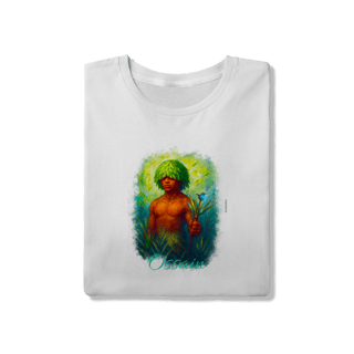 Nome do produtoCamiseta de Ossain - Estampa Exclusiva