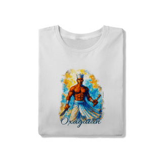 Nome do produtoCamiseta de Oxaguian - Estampa Exclusiva