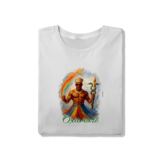 Nome do produtoCamiseta de Oxumarê - Estampa Exclusiva