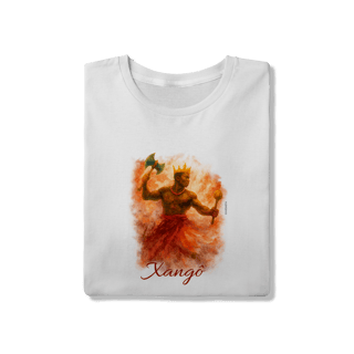 Nome do produtoCamiseta de Xangô - Estampa Exclusiva