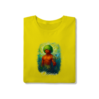 Nome do produtoCamiseta de Ossain - Estampa Exclusiva