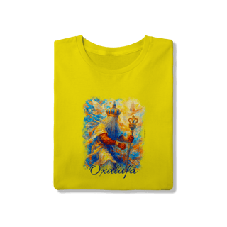 Nome do produtoCamiseta de Oxalufã - Estampa Exclusiva