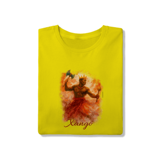 Nome do produtoCamiseta de Xangô - Estampa Exclusiva