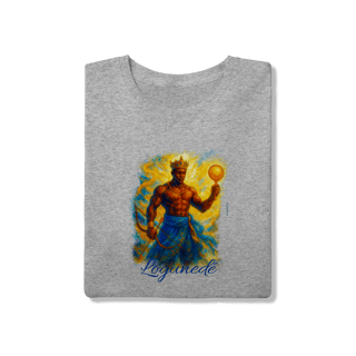 Nome do produtoCamiseta de Logunedé - Estampa Exclusiva