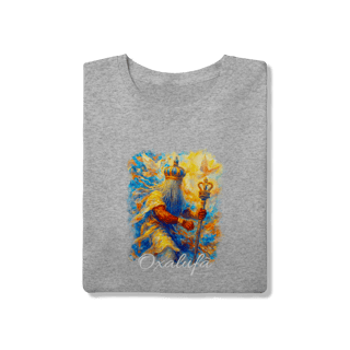 Nome do produtoCamiseta de Oxalufã - Estampa Exclusiva