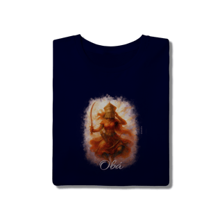 Nome do produtoCamiseta de Obá - Estampa Exclusiva