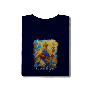 Nome do produtoCamiseta de Oxalufã - Estampa Exclusiva