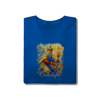 Nome do produtoCamiseta de Oxalufã - Estampa Exclusiva