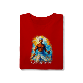 Nome do produtoCamiseta de Oxaguian - Estampa Exclusiva
