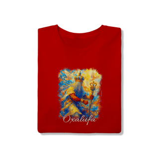 Nome do produtoCamiseta de Oxalufã - Estampa Exclusiva