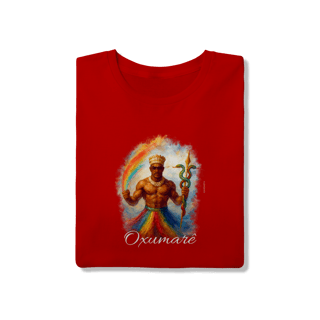 Nome do produtoCamiseta de Oxumarê - Estampa Exclusiva