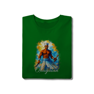 Nome do produtoCamiseta de Oxaguian - Estampa Exclusiva