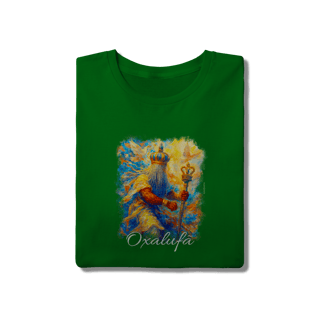 Nome do produtoCamiseta de Oxalufã - Estampa Exclusiva