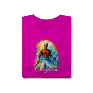 Nome do produtoCamiseta de Oxaguian - Estampa Exclusiva