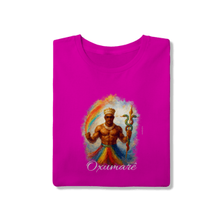 Nome do produtoCamiseta de Oxumarê - Estampa Exclusiva
