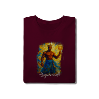 Nome do produtoCamiseta de Logunedé - Estampa Exclusiva