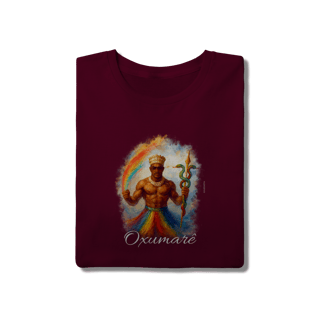 Nome do produtoCamiseta de Oxumarê - Estampa Exclusiva
