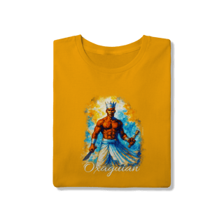 Nome do produtoCamiseta de Oxaguian - Estampa Exclusiva
