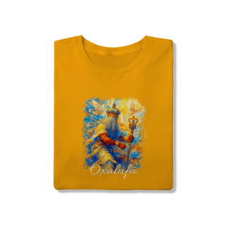 Nome do produtoCamiseta de Oxalufã - Estampa Exclusiva