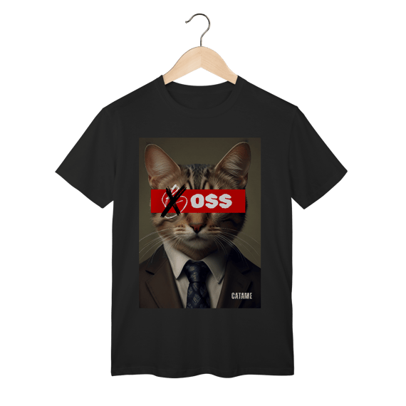 Camiseta Cat Boss