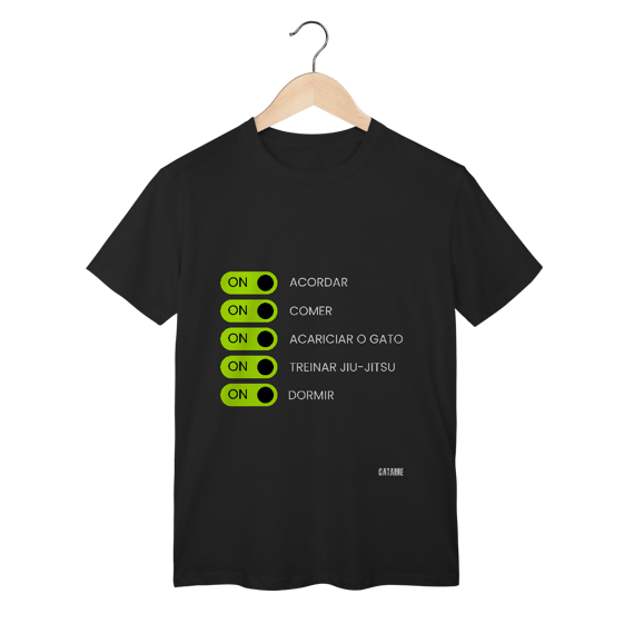 Camiseta Checklist Jiujiteiro