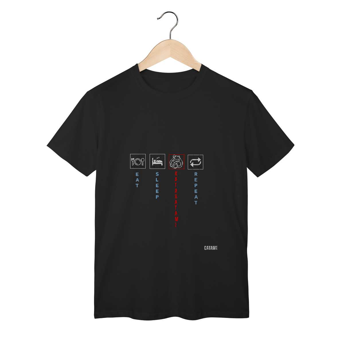 Nome do produto: Camiseta Katagatame Repeat
