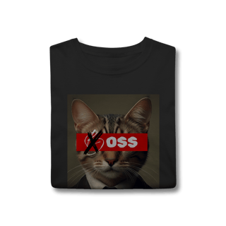 Nome do produto Camiseta Cat Boss