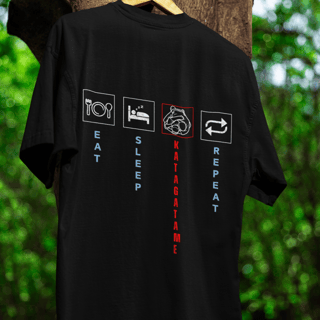 Nome do produto Camiseta Katagatame Repeat