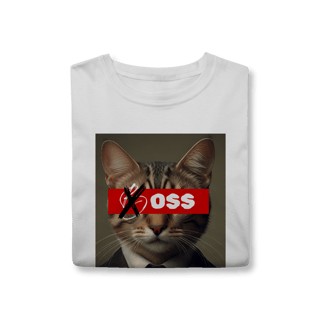 Nome do produto Camiseta Cat Boss
