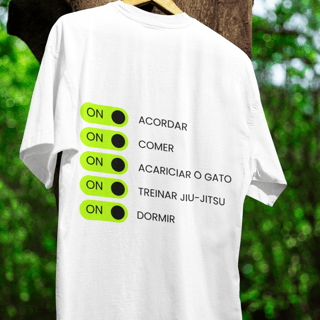 Nome do produto Camiseta Checklist Jiujiteiro