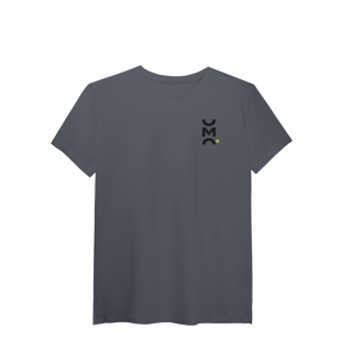 Nome do produtoT-Shirt Pima CMC Minimalista logo preta